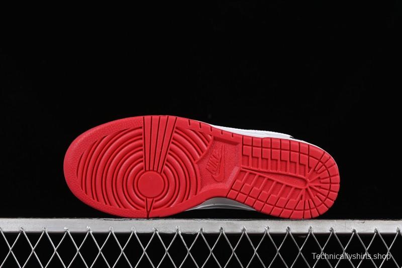 Nike SB Dunk Low UN Collaboration - White Black Patent Leather Anniversary Custom Low-Top Casual Skate Shoes - XB3802-349