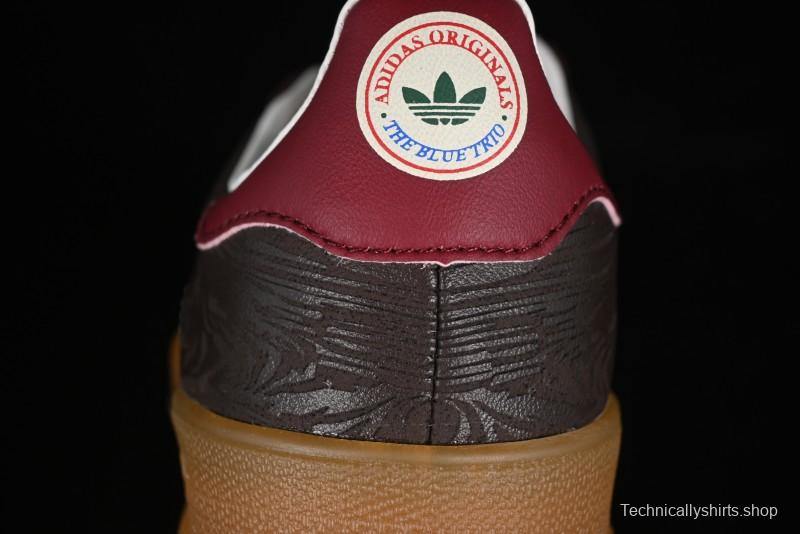 Adidas Originals Gazelle Indoor Retro Casual Anti-Slip Wear-Resistant Low-Top Sneakers - JP5671