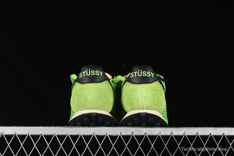 Nike Stussy Roshe Run LD-1000 Comfortable Versatile Non-Slip Durable Waffle Low-Top Casual Running Shoes - FQ5369-300