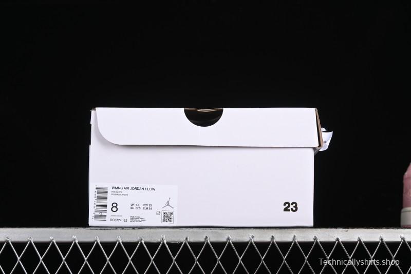 Nike Air Jordan 1 Low AJ1 Pink White Low-Top Casual Sneakers - DC0774-162