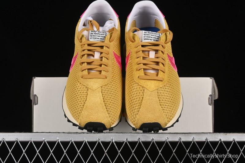 Stussy x Nike Roshe Run LD-1000 Comfortable Versatile Non-Slip Durable Waffle Low-Top Casual Running Shoes - FQ5369-700