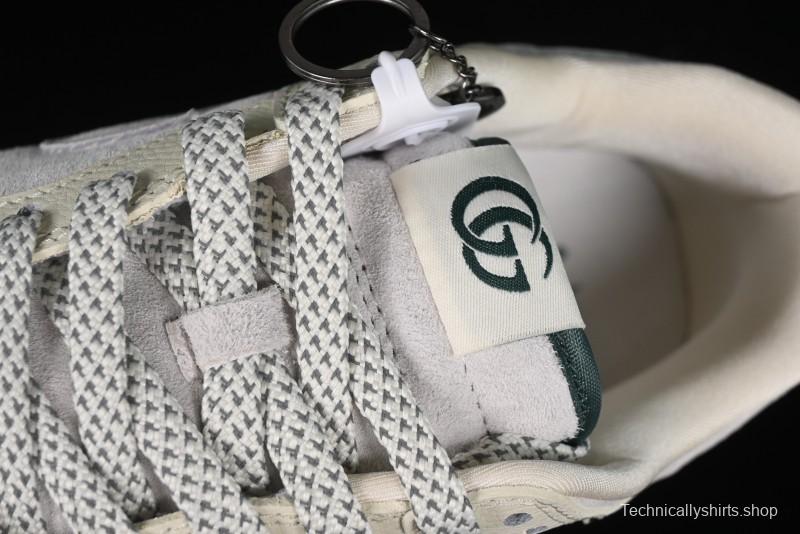 Nike SB Dunk Low Gucci Collaboration - Beige with Yellow Swoosh Anniversary High-End Custom Low-Top Casual Sneakers - DQ1098-390