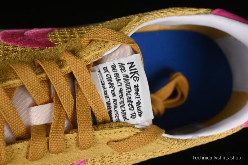 Stussy x Nike Roshe Run LD-1000 Comfortable Versatile Non-Slip Durable Waffle Low-Top Casual Running Shoes - FQ5369-700