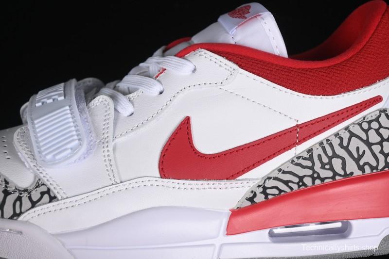 Nike Air Jordan Legacy AJ312 Low Sneakers with Triple Strap Design - FQ7827-106