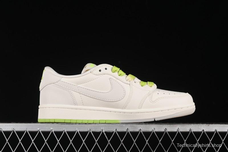 Nike Travis Scott x Fragment Design x Air Jordan 1 Low OG SP AJ1 Supreme Collaboration - BB2299-811