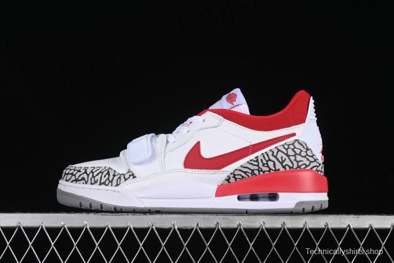 Nike Air Jordan Legacy AJ312 Low Sneakers with Triple Strap Design - FQ7827-106