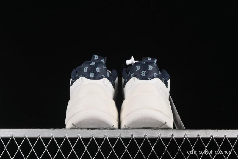 New York Yankees MLB Bigball Chunky Denim Monogram Platform Sneakers - 3ASHBDM4N43NYS