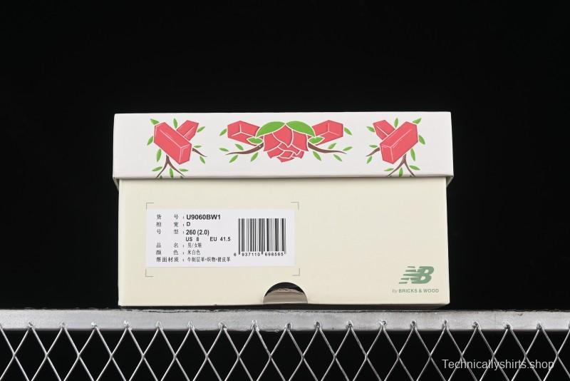 New Balance 9060 Retro Casual Running Sneakers with ABZORB Cushioning Technology - U9060BW1