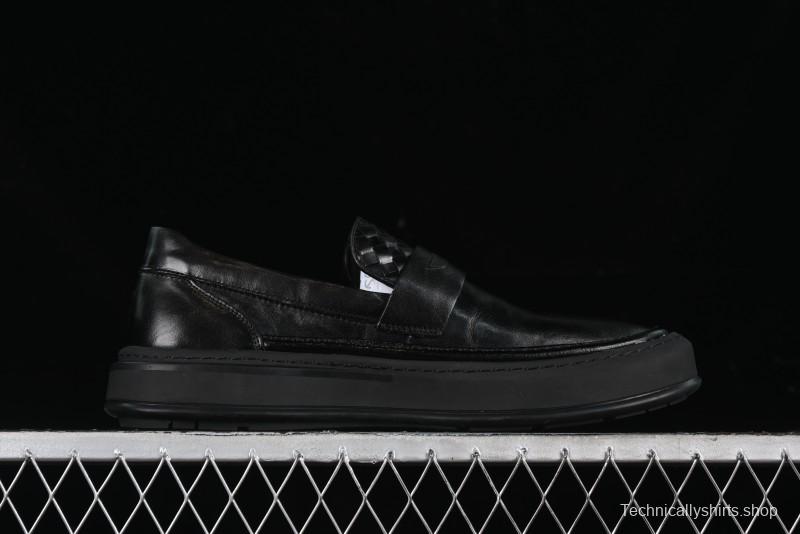 ECCO London Series 2024 New Leather Business Driving Loafers - 63663701001