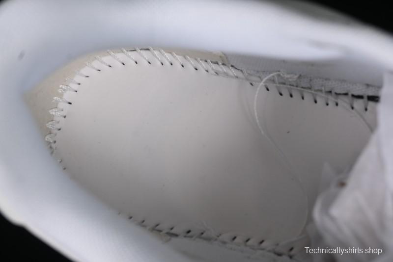 Off-White Out Of Office Low-Top Fashion Sneakers in White Black - AJD4