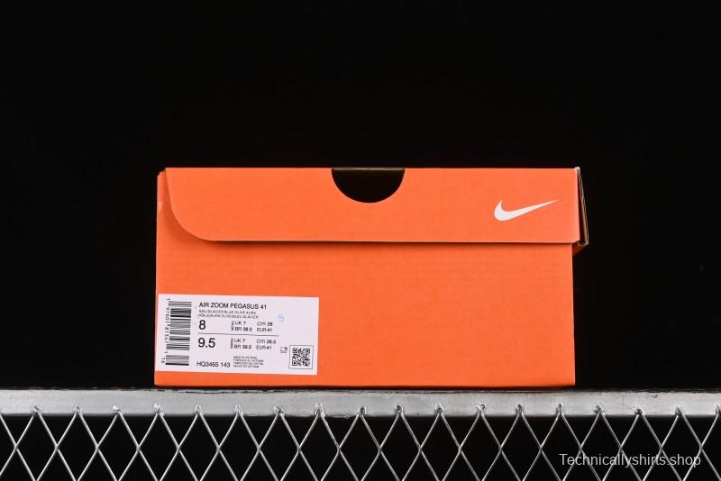 Nike Air Zoom Pegasus 41 Breathable Lightweight Running Shoes with Cushioning - HQ3465-143