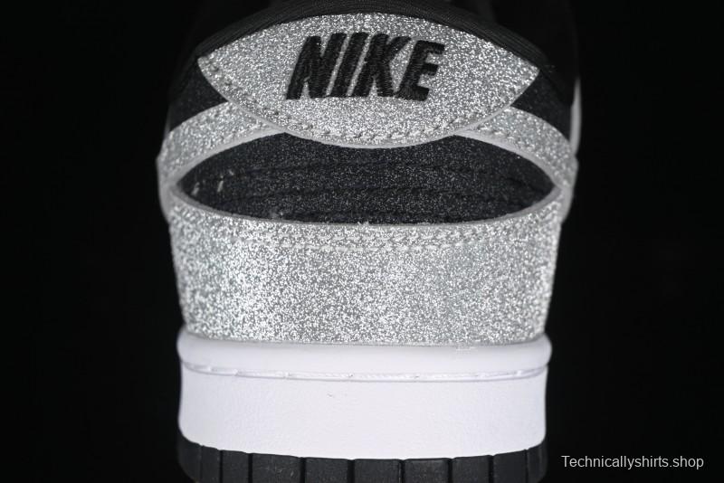 Nike SB Dunk Low Black Reverse Starry Sky Anniversary High-End Custom Low-Top Casual Skate Shoes - KK1333-003