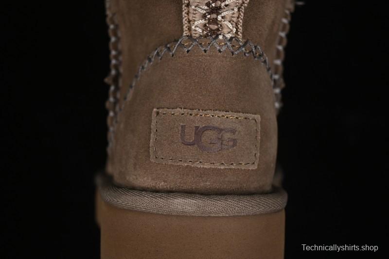 UGG Classic Mini Alpine Shearling Lined Snow Boots - 1158251