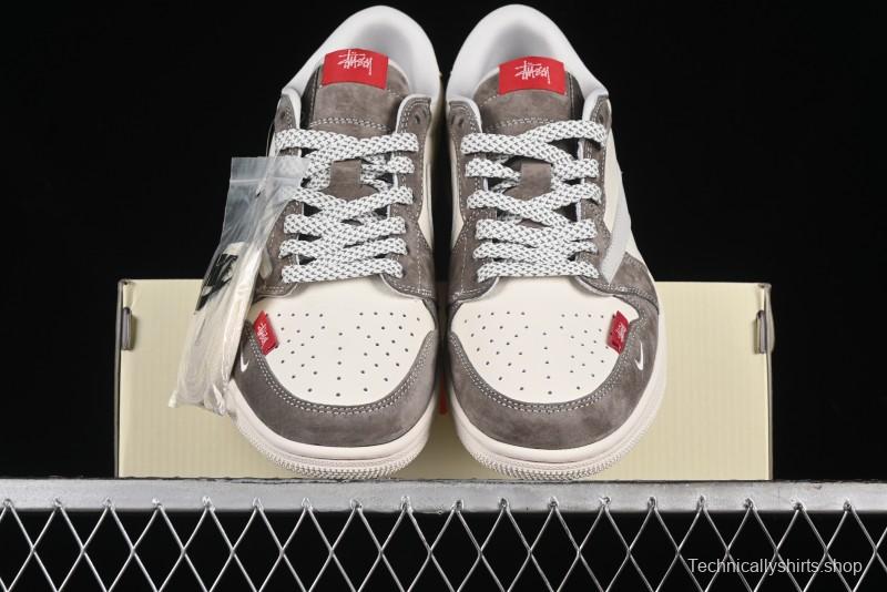 Nike Travis Scott x Fragment Design x Air Jordan 1 Low OG SP AJ1 - SJ2068-136