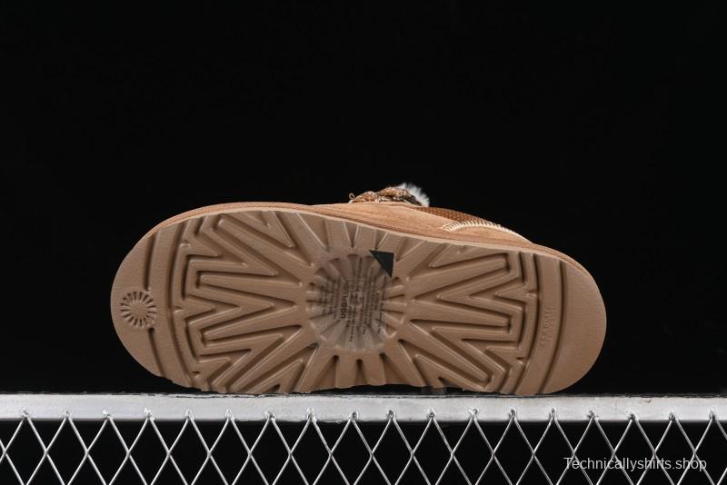 UGG Classic Ultra Mini Mel Dual-Color Lace-Up Low-Top Casual Shoes - 1144032