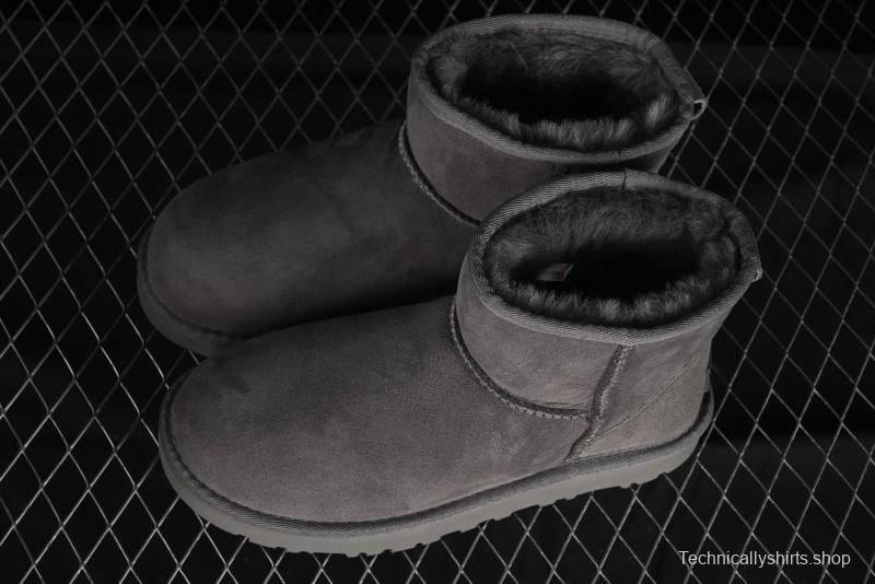 UGG Classic Ultra Mini II Short Boots with Genuine Wool Lining - 1016222