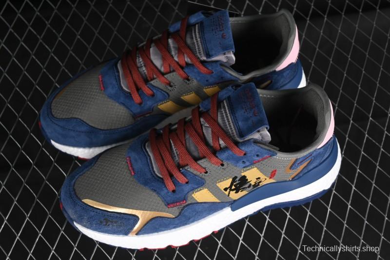 Adidas Nite Jogger Boost Retro Running Shoes with 3M Reflective Design - GY0028