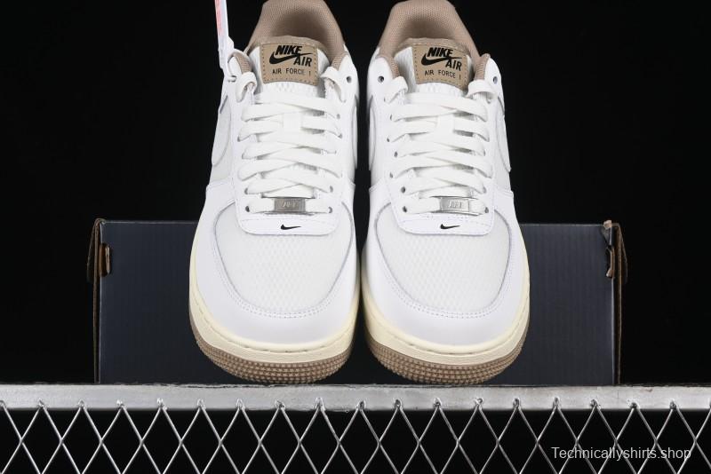 Nike Air Force 1 '07 Low Casual Sneakers with Full-Length Air Cushion - FZ5225-100