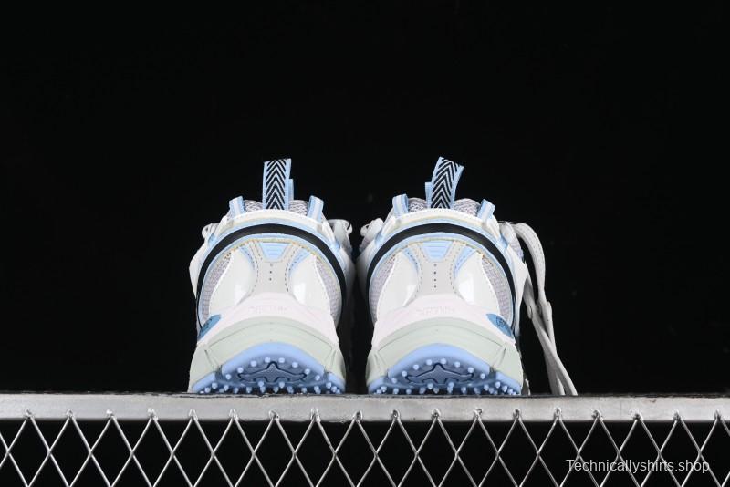 Off-White Be Right Back Low-Top Lifestyle Sneakers in White Blue - X.E5