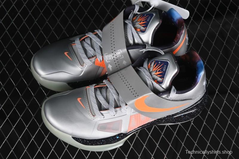 Nike KD 4 Galaxy All Star Basketball Shoes with Zoom Air Cushion and Adaptive Fit System - FD2635-001