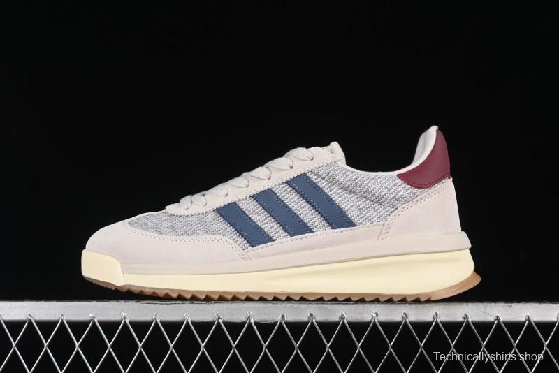Adidas Originals SL 72 Retro Running Shoes with Nylon Upper and Rubber Outsole - JI2500