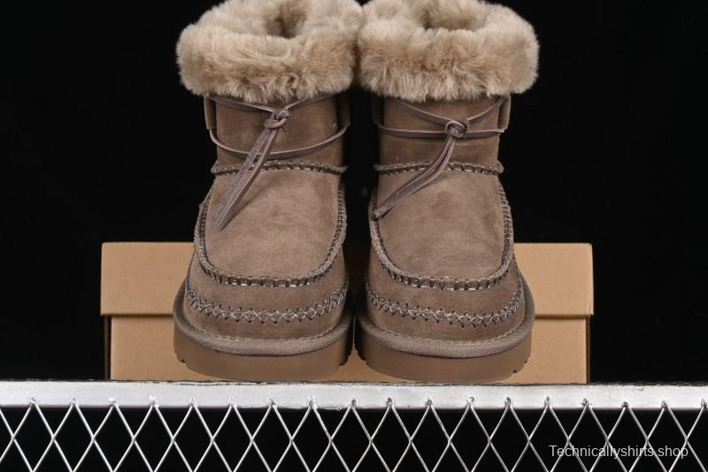 UGG Classic Mini Alpine Shearling Lined Snow Boots - 1158251