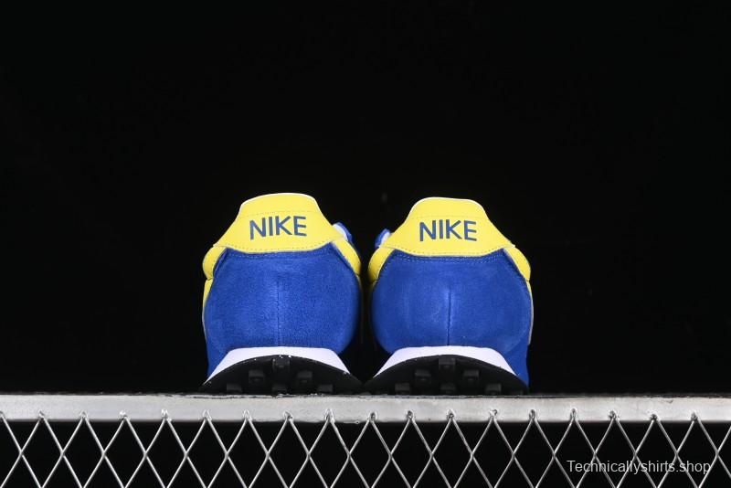 Nike Stussy Roshe Run LD-1000 Comfortable Versatile Non-Slip Durable Waffle Low-Top Casual Running Shoes - FQ9079-400