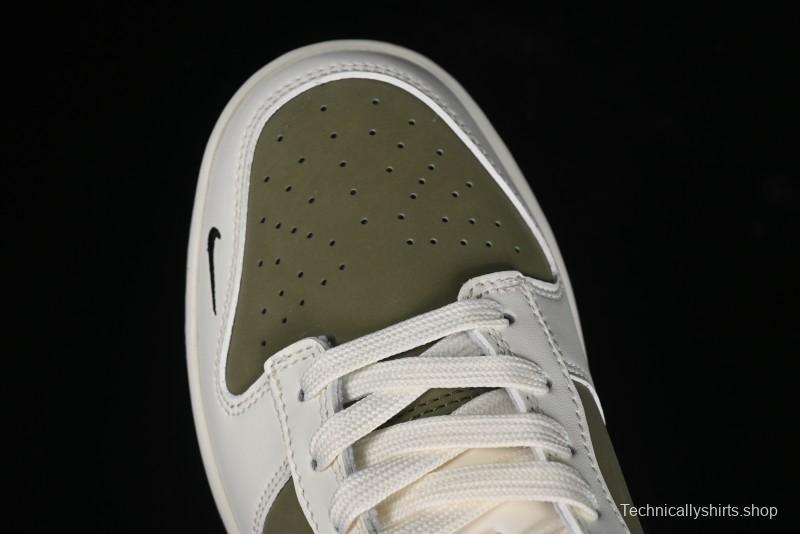Nike SB Dunk Low Supreme Collaboration - Liberation Green Anniversary High-End Custom Low-Top Casual Sneakers - CH8311-231