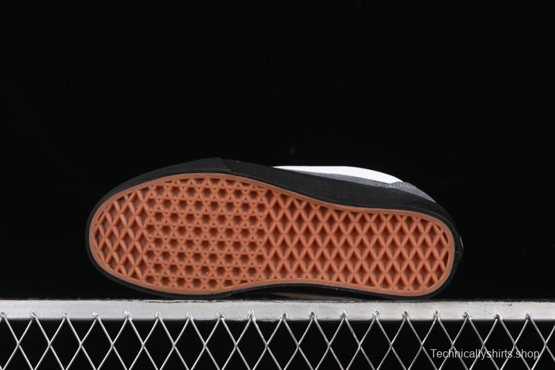 Vans Knu Skool Dark Grey Black Sole Versatile Casual Slip-Resistant Cushioned Platform Sneakers - VN000D22PWT