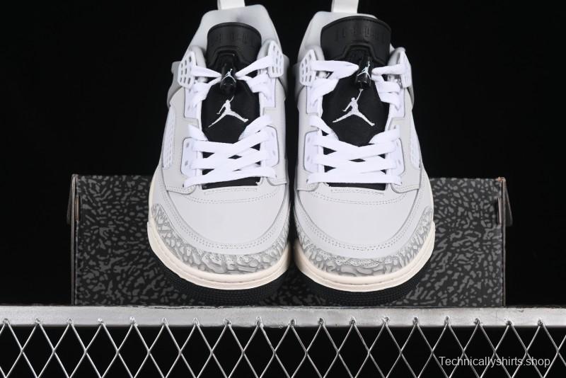 Nike Jordan Spizike Low AJ Hybrid Element All Black Crackle Color Casual Sneakers - HQ1191-011