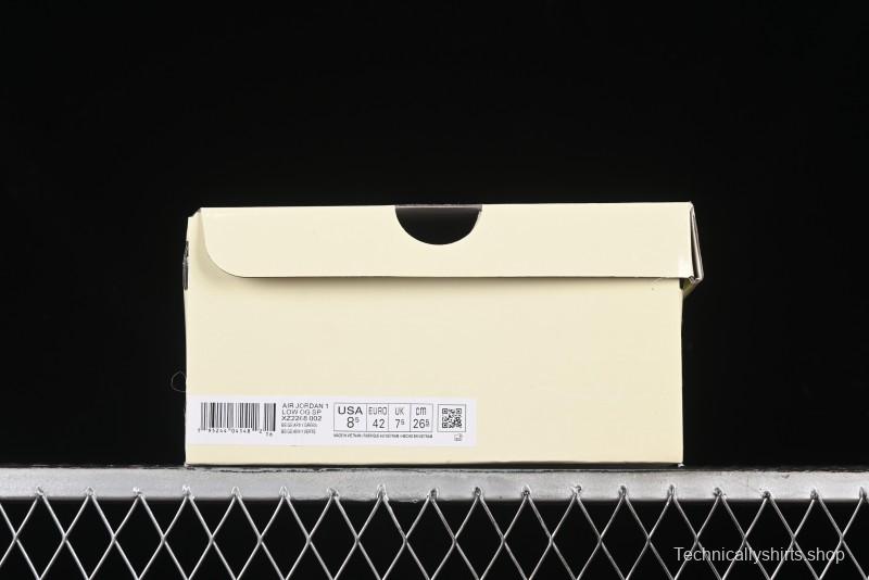 Nike Travis Scott x Fragment Design x Air Jordan 1 Low OG SP AJ1 Supreme Collaboration - XZ2268-002