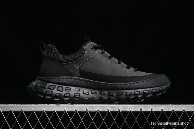 ECCO Off-Road Series Lightweight Cushioned Leather Durable Outdoor Hiking Running Shoes - 63513001001