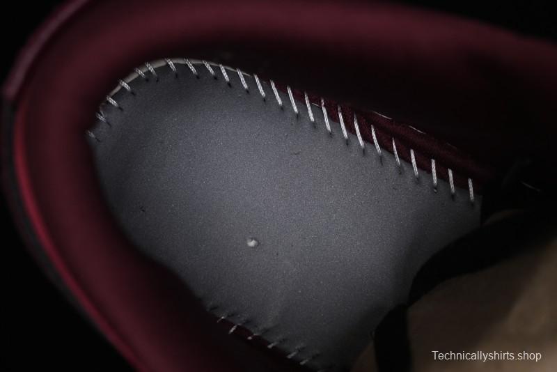 Nike Air Jordan 1 Low AJ1 Black Wine Red Metallic Wings DB6491-600