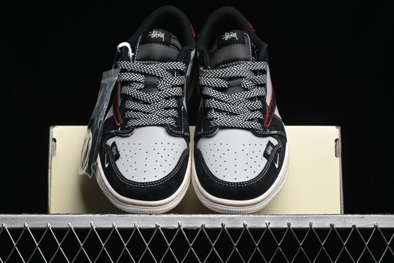 Nike Travis Scott x Fragment Design x Air Jordan 1 Low OG SP AJ1 Sneakers - SJ2068-133