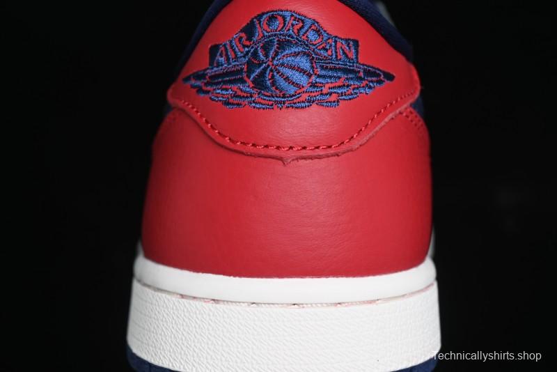 Nike Air Jordan 1 Low OG "Howard University" Casual Sneakers - HQ2993-100