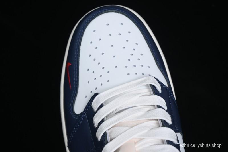 Nike Air Jordan 1 Low OG "Howard University" Casual Sneakers - HQ2993-100