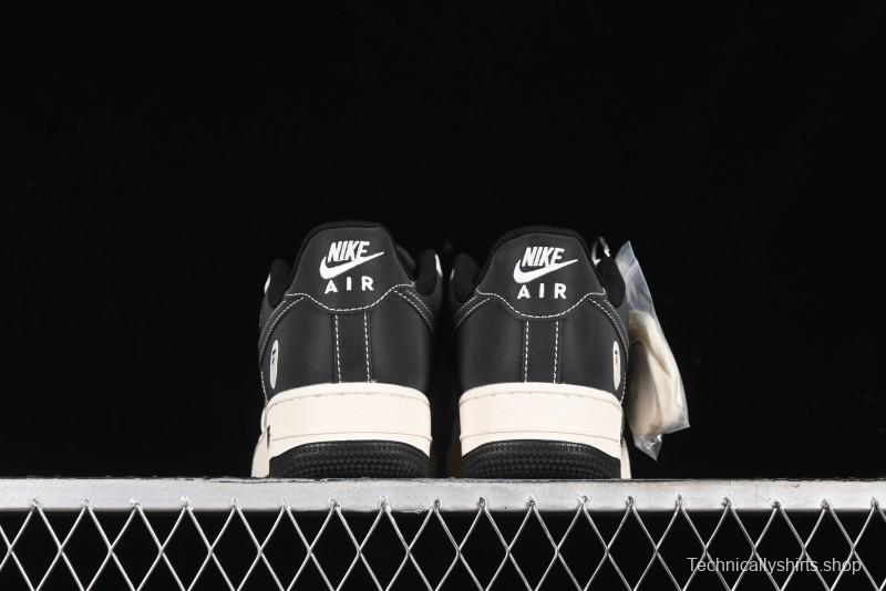 Nike Air Force 1 '07 Low Bape Collaboration - Beige Grey Black Low-Top Casual Sneakers BB6566-209
