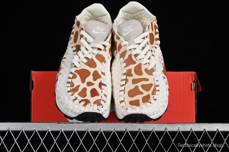 Nike Air Footscape Woven Asymmetrical Weave Slip-Resistant Low-Top Lifestyle Casual Shoes - FB1959-100