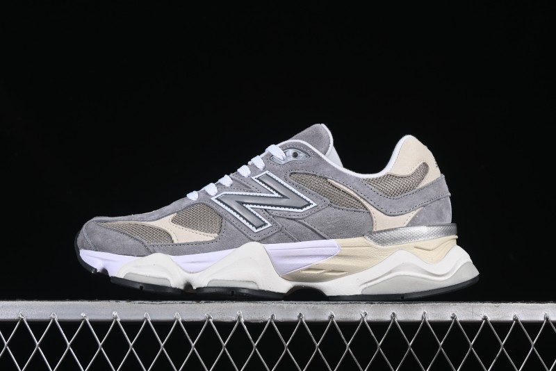 New Balance NB9060 Series Retro Casual Running Shoes with ABZORB Cushioning - U9060LBA