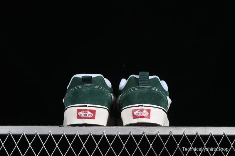Vans Classics Knu Skool Green Platform Sneakers - VN0AUAK374