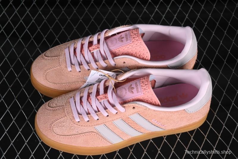 Adidas Originals Gazelle Indoor Retro Casual Slip-Resistant Wear-Resistant Low-Top Skate Shoes - IE2946