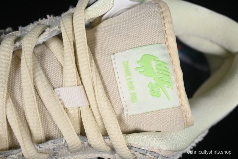 Nike SB Dunk Low "Mummy" Casual Skate Shoes with Tear-Away Fabric and Egyptian Theme - DM0774-111