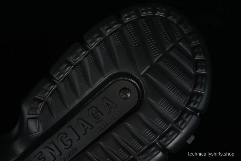 Balenciaga Hardcrocs Slide EVA Round-Toe Ultra Thick Sole Clog Sandals - W1S8N1010