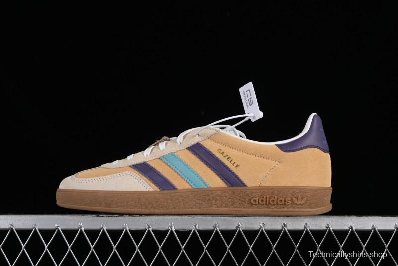 Adidas Originals Gazelle Indoor IG1636 Retro Casual Low-Top Sneakers with Non-Slip and Wear-Resistant Sole