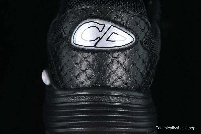 Dior B30 Sneakers with Reflective CD30 Logo and Lightweight Rubber Sole - CD30