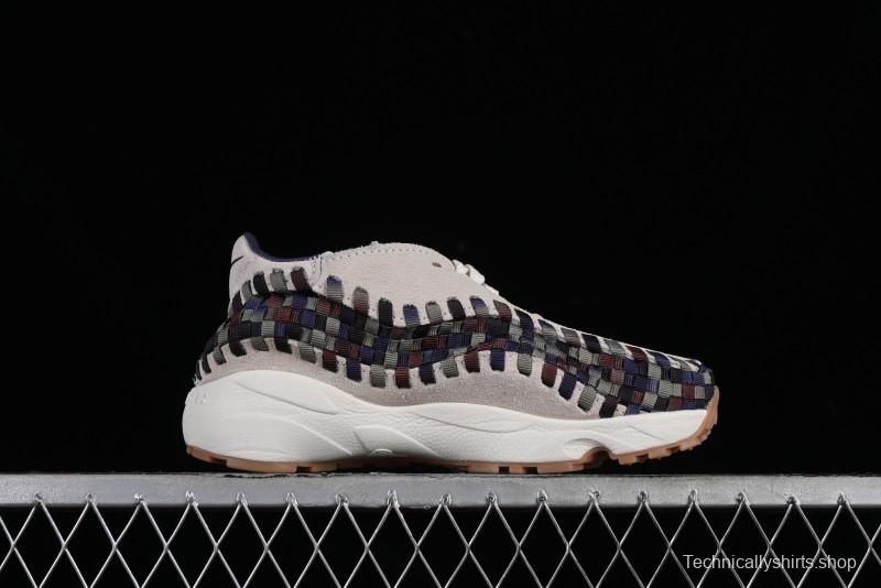 Nike Air Footscape Woven Asymmetrical Weave Slip-Resistant Low-Top Lifestyle Sneakers - FV3615-191