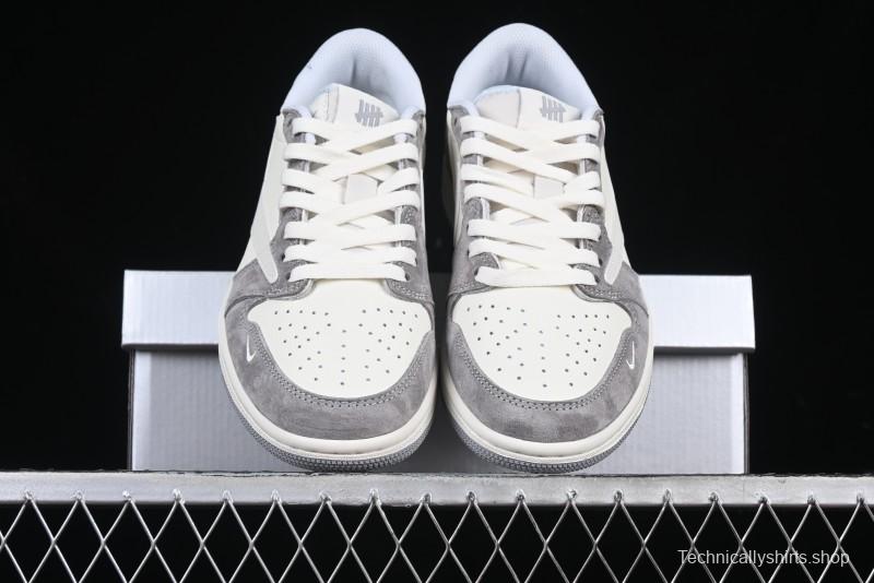 Nike Travis Scott x Fragment Design x Air Jordan 1 Low OG SP AJ1 Retro Casual Sneakers - DM7866-048