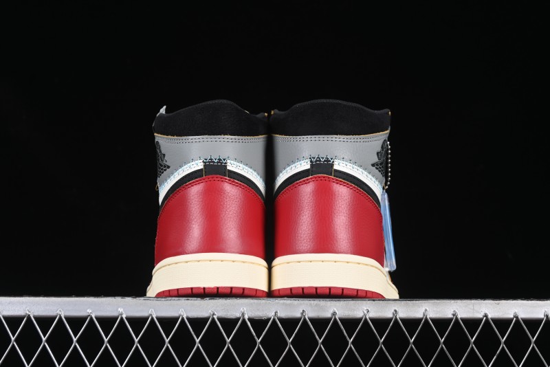 Nike Union x Air Jordan 1 Retro High Basketball Shoes Shadow Chicago - HV8563-600