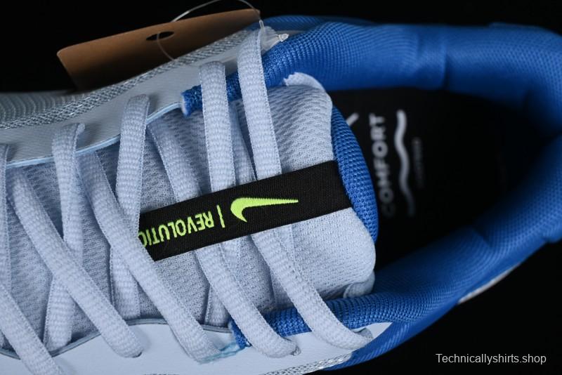 Nike Revolution 7 Wide Low-Top Running Shoes with Breathable Mesh and Durable Cushioning - FB2207-402