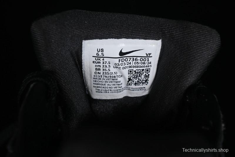 Nike Runtekk V2K Retro Low-Top Running Shoes with Cushlon Midsole and Anti-Slip Design - FD0736-001